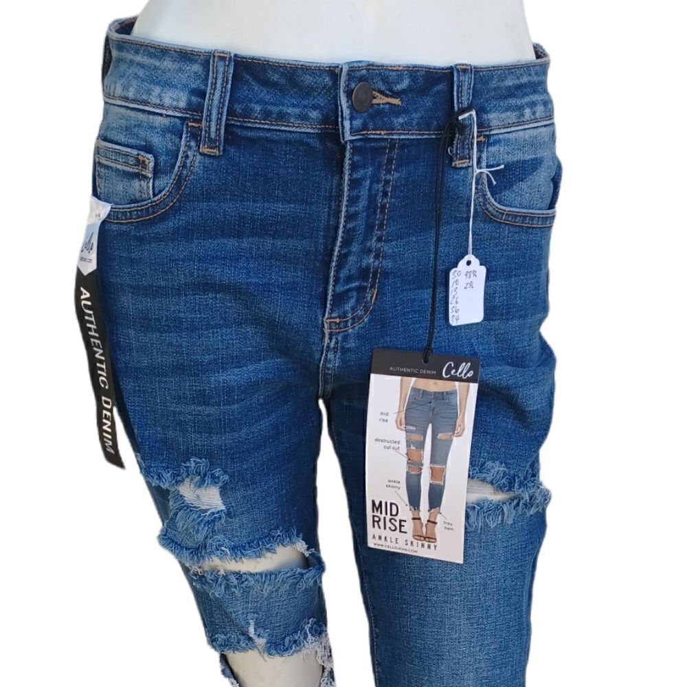 587427..Cello Ankle Skinny Jeans Size 9/29